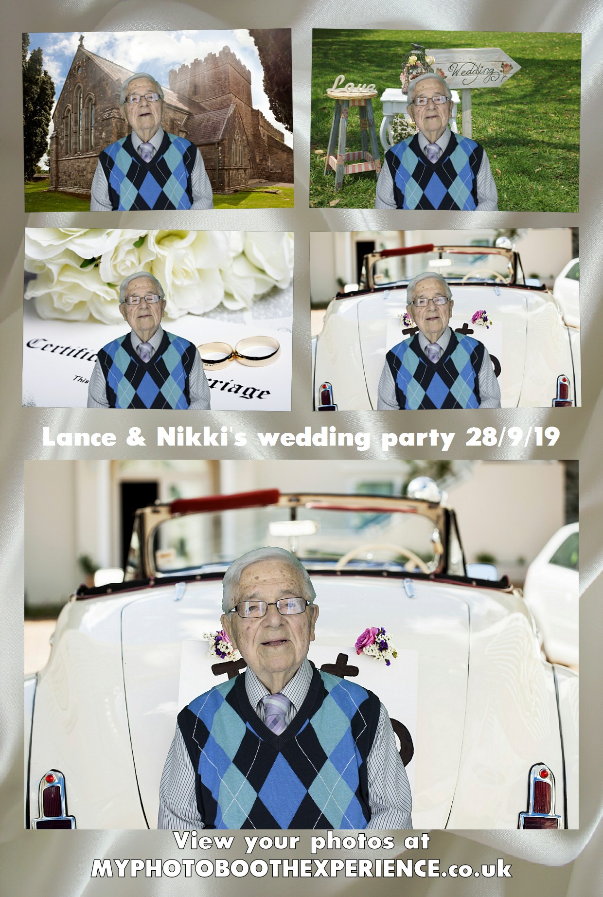 Nikki and Lance's Wedding | View more photos from the event at gallery.myphotoboothexperience.co.uk/u/MyPhotoBoothExperienceLtd/Nikki-and-Lances-Wedding